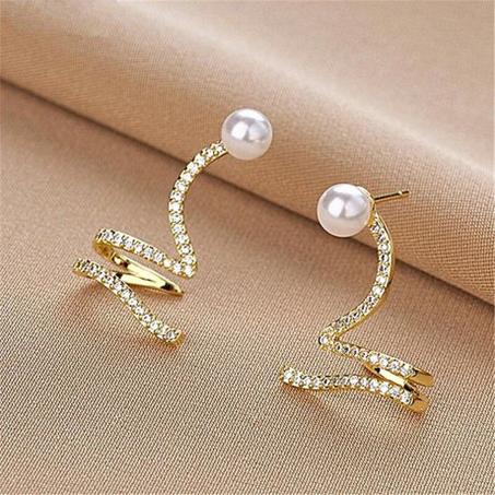 أقراط على شكل الافعى / Boucles d'oreilles serpent