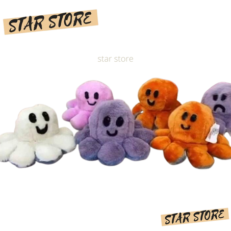 The Reversible octopus plushie