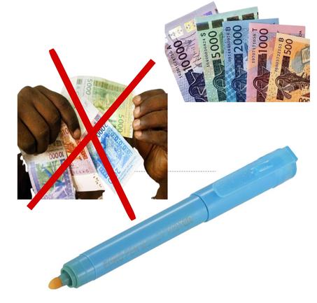 Stylo Détecteur De Faux Billets