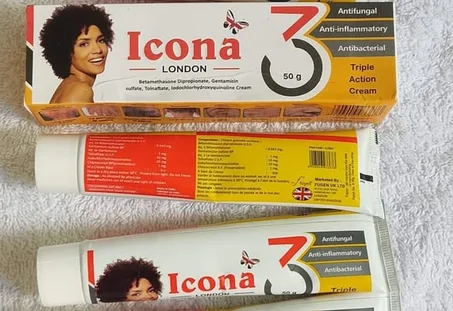 Crème triple action antifongique; anti-inflammatoire; antibactérien.