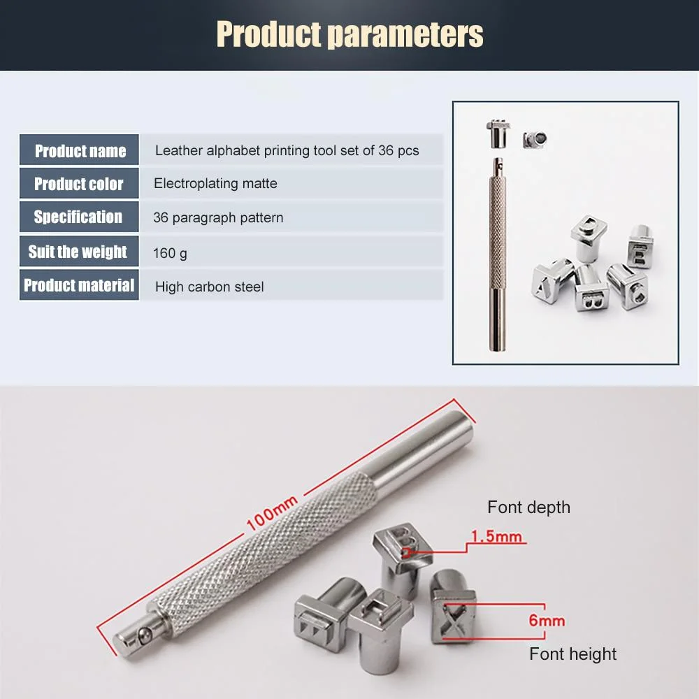 Alphabet & Number Stamp