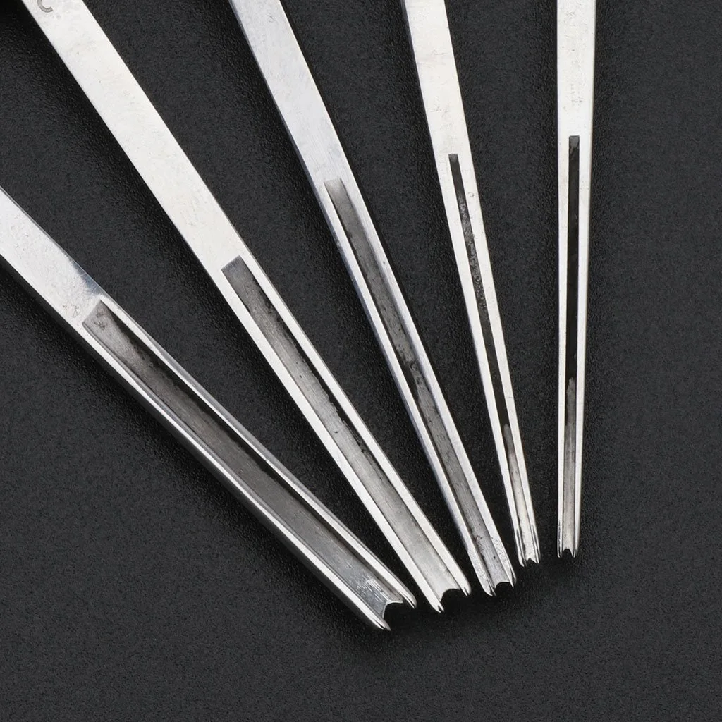 Leather Edge Creaser Steel Blade Ebony Black sandalwood Shallow Groove Craft Mark Tool 16cm