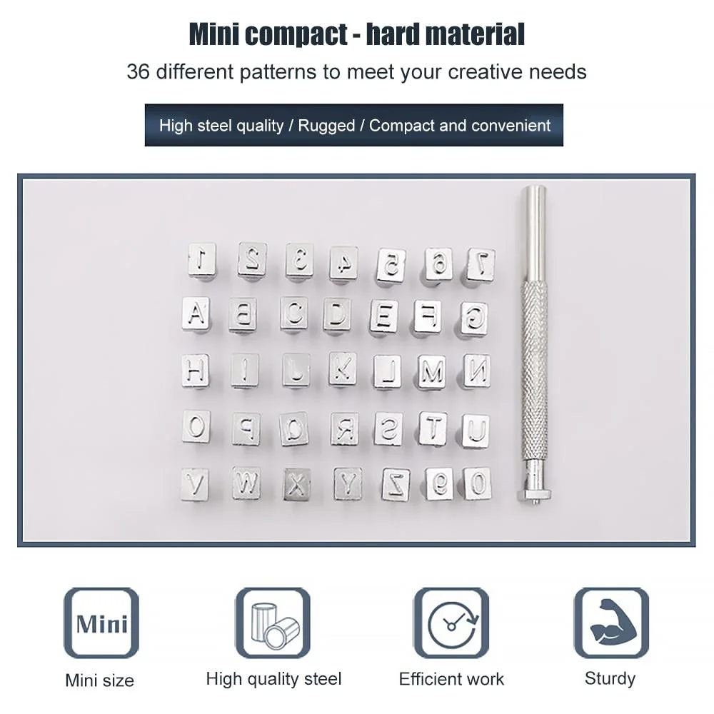 Alphabet & Number Stamp