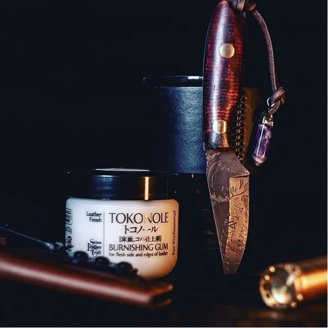 Tokonole-burnishing-gum-cuir