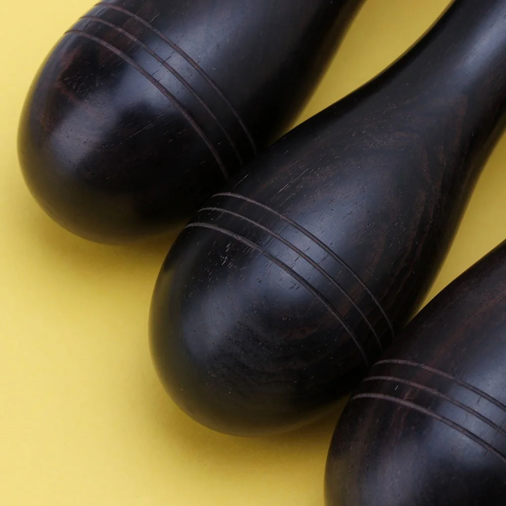 Leather Edge Creaser Steel Blade Ebony Black sandalwood Shallow Groove Craft Mark Tool 16cm