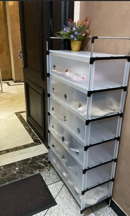 رف أحذية 7 طوابق: الحل الأمثل لتنظيم منزلك