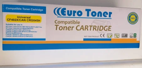 Universal CF402X /Can CRG045H Compatible Toner