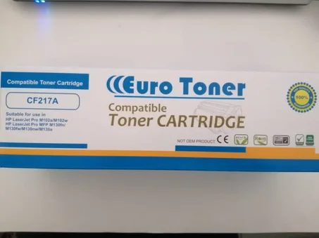 Euro Toner CF217A Compatible Toner Cartridge