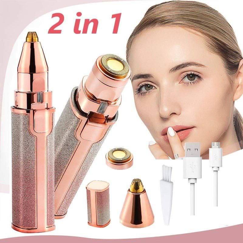 القلم الذهبي لازاله الشعر  جهاز blawless 2in1