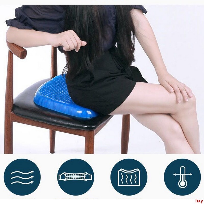 ✅وسادة المقعد الطبية للجلوس لمدة طويلة وبكل راحة Coussin de siège en gel