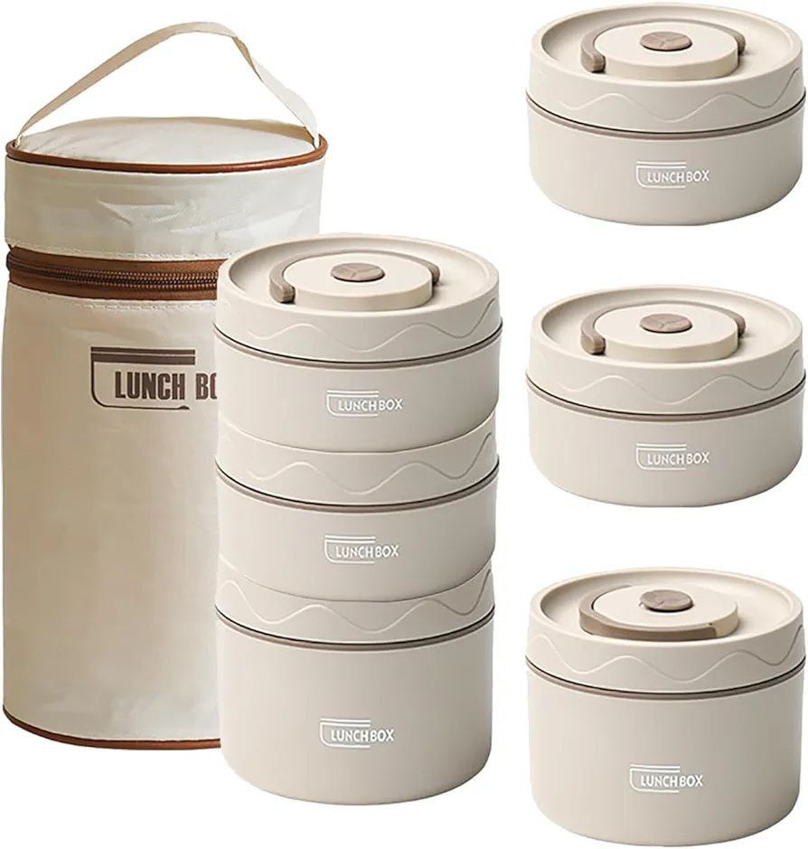Lunch Box Inox SUS 304  مصنوع من الفولاذ المقاوم للصدأ عالي الجودة والمخصص للطعام 3 علب مختلفة تمكنك من تنويع الوجبات و الاكلات الخفيفة. حقيبة مميزة و انيقة تحافض على ثبات العلب.
