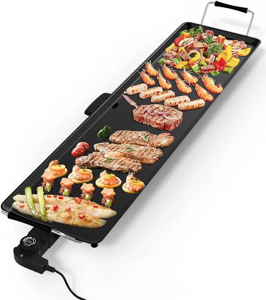 Plancha électrique 2200w  🔥                                      🔥 70cm.    🔥prix🔥. 46cm.h