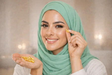 كبسولات سيروم الريتينول للوجه