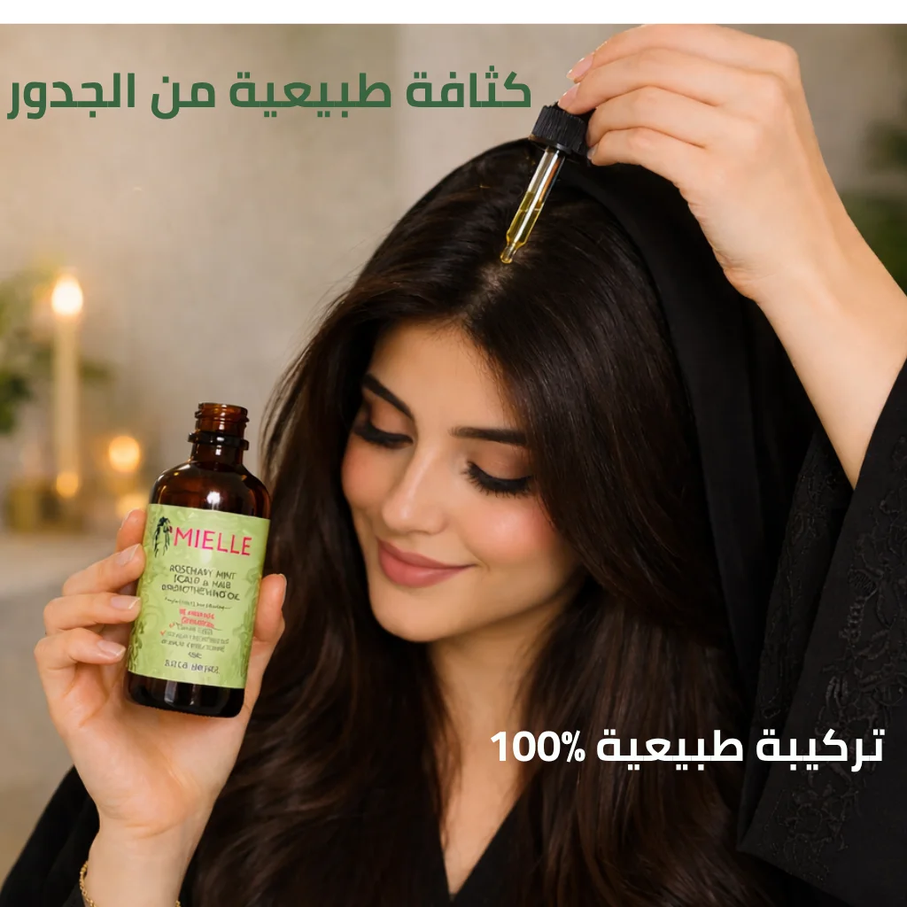 الحل الطبيعي لتكثيف الشعر ومنع التساقط
