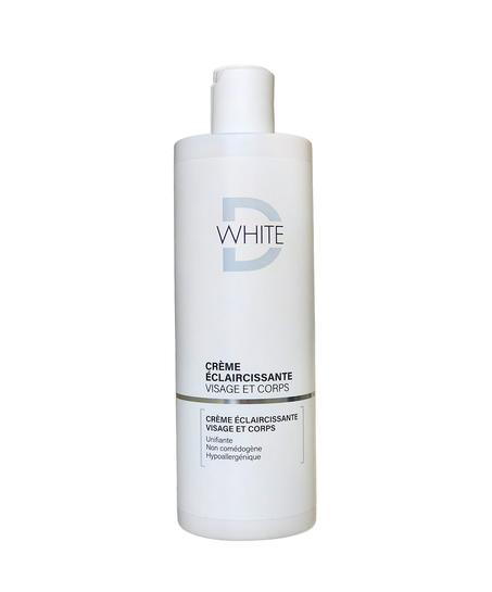 D-WHITE CRÈME ÈCLAIRCISSANTE VISAGE & CORPS 400ML