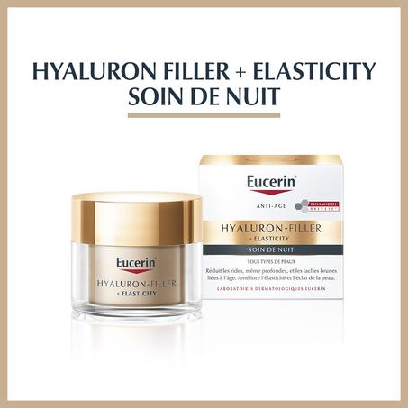 EUCERIN HYALURON FILLER + ELASTICITY SOIN DE NUIT 50ML