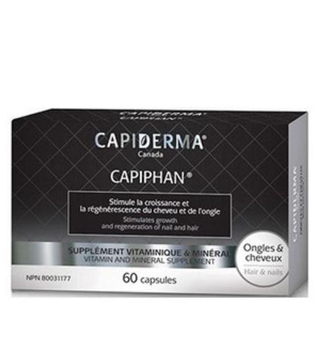 Capiderma – Capiphan vitamines ongles et cheveux – 60 capsules