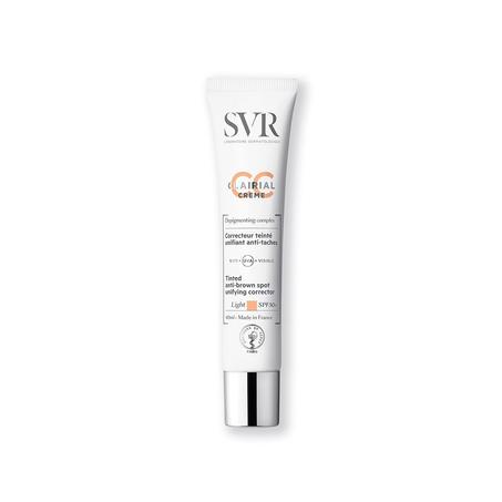 SVR CLAIRIAL CC CRÈME CORRECTEUR UNIFIANT ANTI-TACHES LIGHT SPF50+ 40 ML