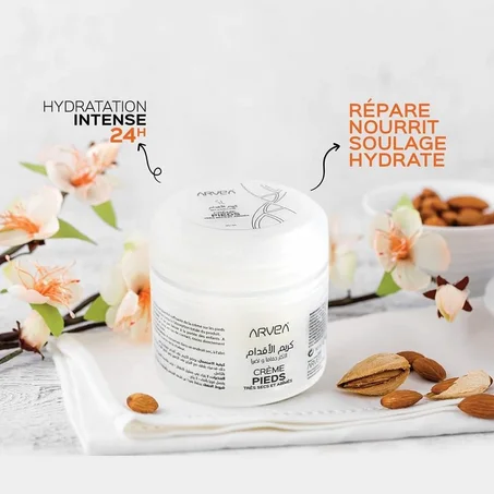 Crème pieds très secs et abîmés / كريم للأقدام شديدة الجفاف والتالفة