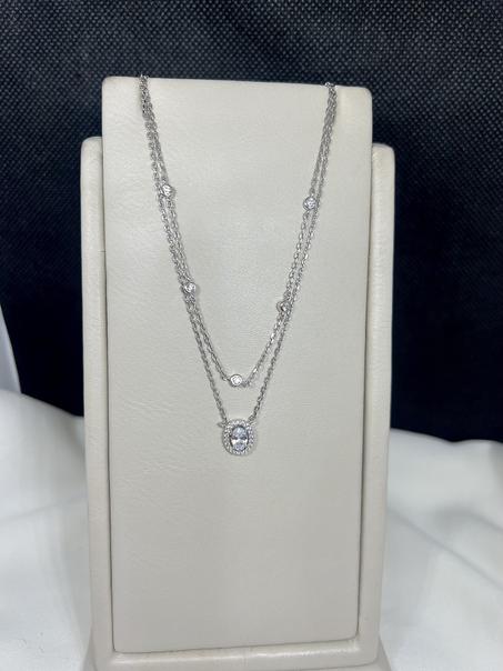 2en1 Collier en Argent 925