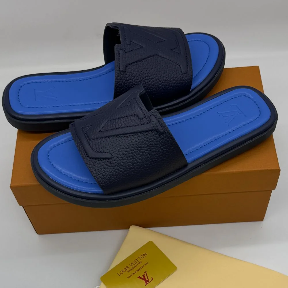 Sandale L.V Portofino Black & Blue