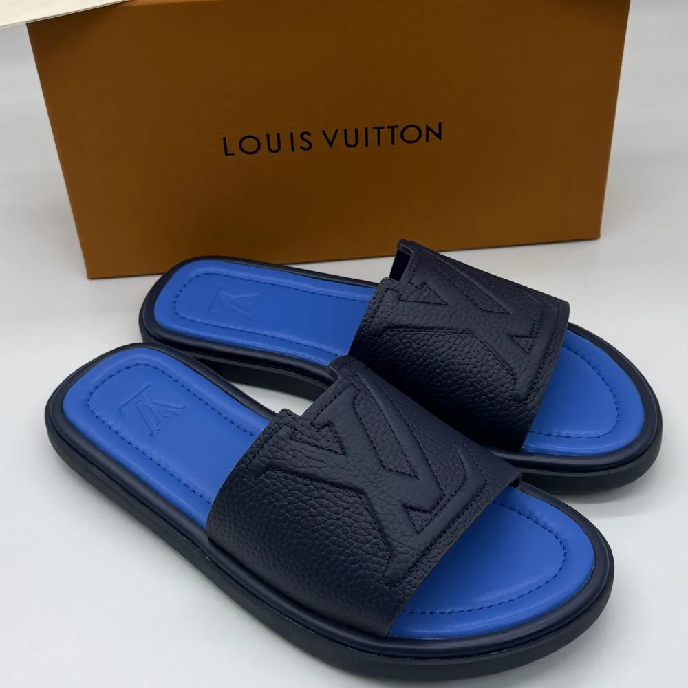 Sandale L.V Portofino Black & Blue