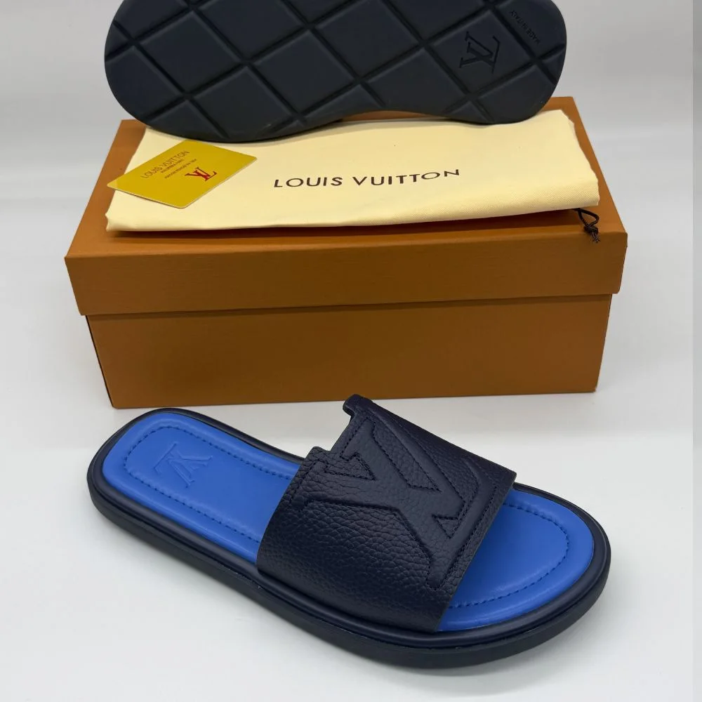 Sandale L.V Portofino Black & Blue