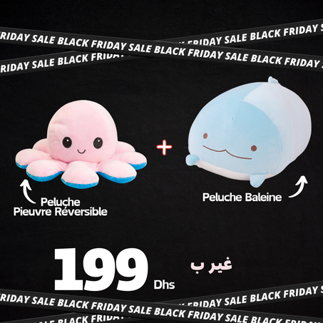 Offre Black Friday (Pieuvre + Baleine)