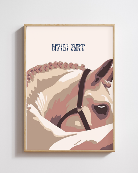 Western boho horse