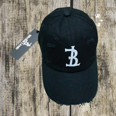 casquette vintage noire