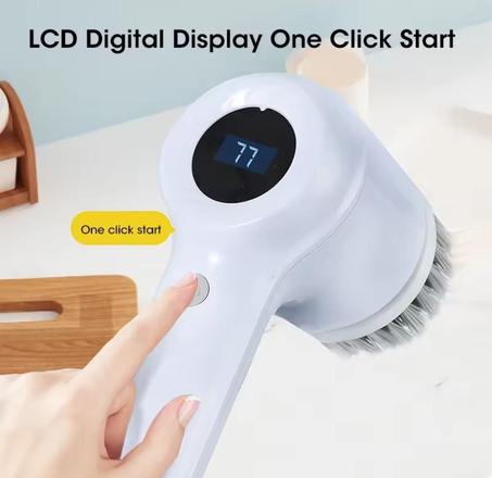 Brosse de nettoyage électrique sans fil