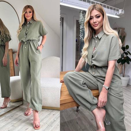 Combinaison "Sauge” - Oversize