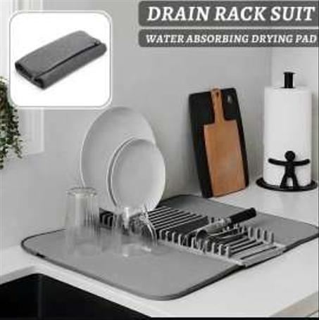 Tapis de séchage et égouttoir vaisselle