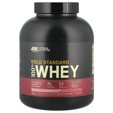 GOLD STANDARD 100% WHEY PROTEIN STRAWBERRY 2.27KG