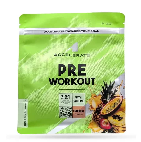 PRE-WORKOUT ACCELERATE 400G Tropical
