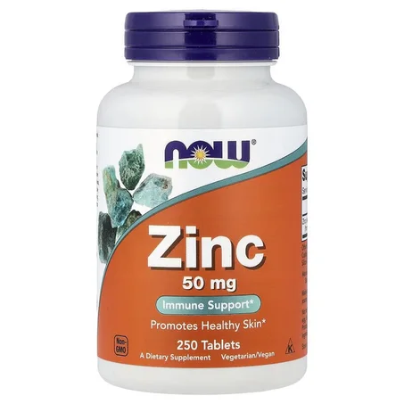 NOW FOODS ZINC 50mg 250 tablets