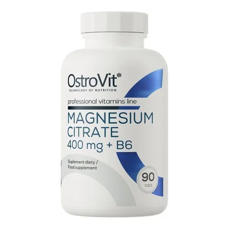 Magnesium Citrate 400mg + B6 90 Comprimés