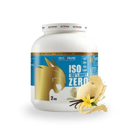 Iso 100% Whey Zero 2Kg (66 doses) Choco Intense - Vanille