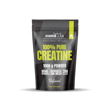 HIRO.LAB 100% Pure Creatine - 1000g - Unflavored