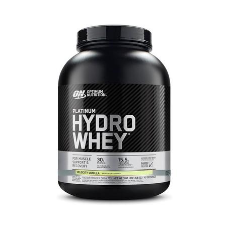 Optimum Nutrition, Platinum Hydro Whey, Vanille rapide, 1,6 kg
