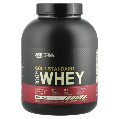 GOLD STANDARD 100% WHEY PROTEIN ROCKY ROAD 2.27KG