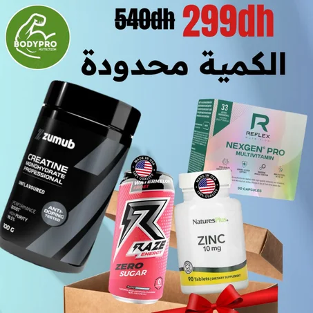 packs creatine multivitamine