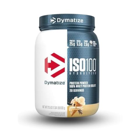 Iso 100 Hydrolyzed – 20 servings (Gourmet Vanilla) – Dymatize