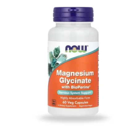 Magnesium Glycinate avec BioPerine 60 Capsules (30 Servings)
