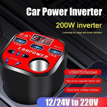 Car Power Inverter 200W