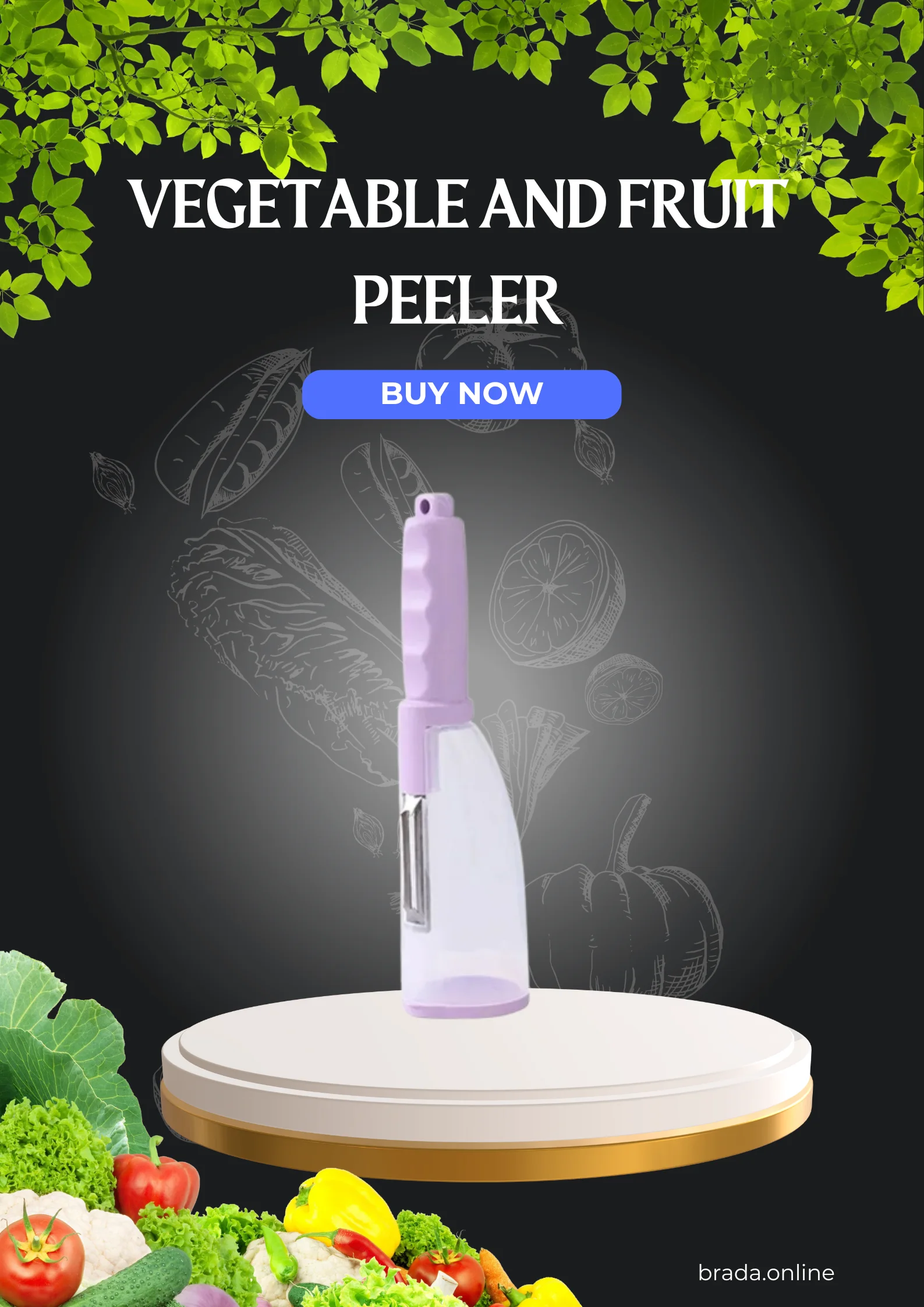 مقشر الخضار والفواكه