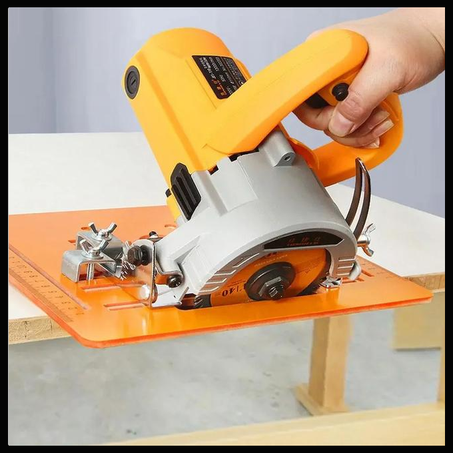 Plaque de guidage épaisse pour scie circulaire