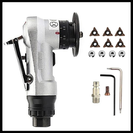 Meuleuse d'angle portative à chanfrein pneumatique