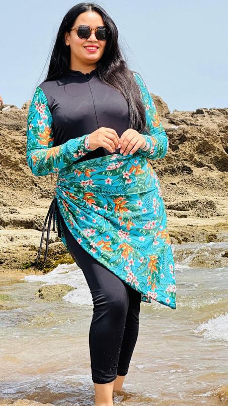 💥بوم بوم الجديد مع massar بوركيني متميز 2024 أربع قطع