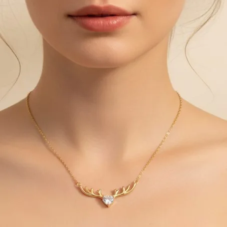 Deerheart Necklace